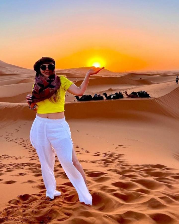 Отель Sunset Desert Camp Мерзуга Экстерьер фото