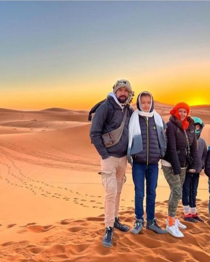 Отель Sunset Desert Camp Мерзуга Экстерьер фото